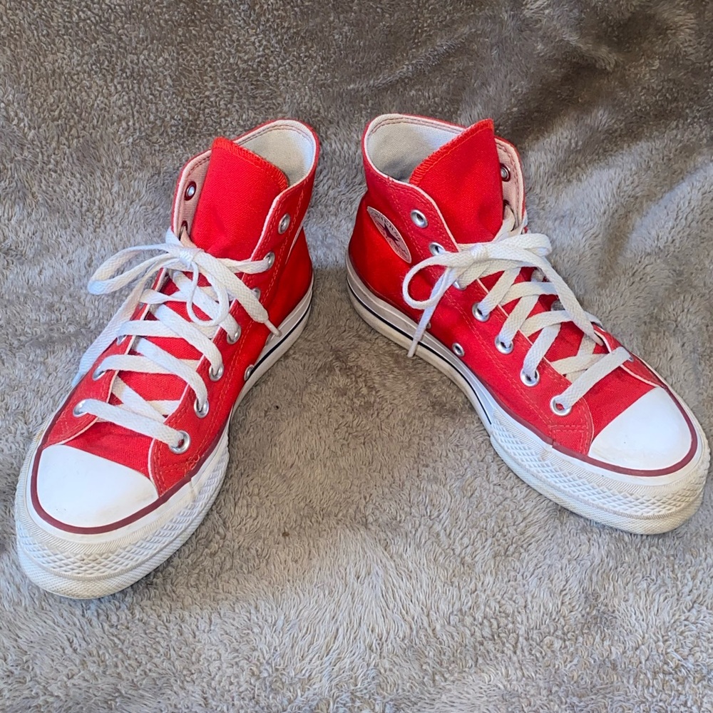 Chuck Taylor All Star Lift Platform Canvas Converse Sneaker sz 3 M or 5 W